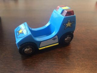 Brio Wooden Railway Police Car Train Lights Sounds Officer 33540 W/ Thomas