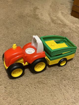 Fisher Price Little People Farm Tractor With Sounds