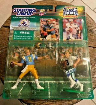 Starting Lineup Classic Doubles Troy Aikman