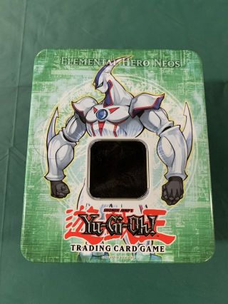 Yugioh 2006 Elemental Hero Neos Tin In - Rare Yu - Gi - Oh