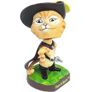 Shrek Puss In Boots Figure Toy Doll Figurine Head Wobbler Red Rooster Small