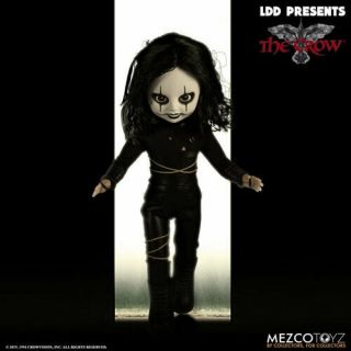 Mezco Living Dead Dolls Ldd Presents The Crow Movie Brandon Lee 10” Doll 2020