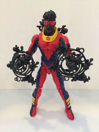 Marvel Legends Deadpool Strong Guy Baf Wave Marvel’s Sunspot Complete In Hand