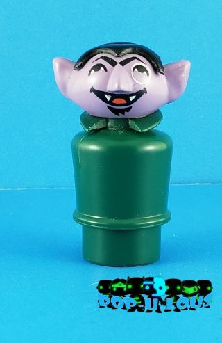 The Count - Sesame Street - Vintage Fisher Price Little People Figure
