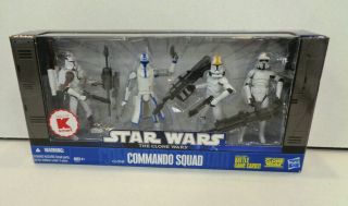 Star Wars: The Clone Wars - Commando Squad (2009) Hasbro Kmart