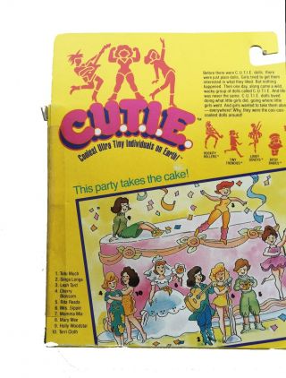 C.  U.  T.  I.  E.  Vintage 80 ' s Mattel Lovey Doveys Boxed Set Girl Figurines 3