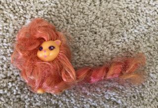 Vintage Littlest Pet Shop Dazzling Hair Pets Carousel Playset Lion