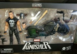 Punisher W/ Motorcycle Marvel Legends Ultimate 6 " Figure 2020 Frank Castle
