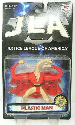 1999 Hasbro Dc Comics Plastic Man Figure Jla Justice League Of America