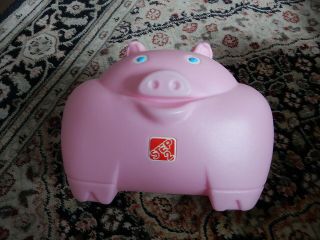 Vintage Step 2 Step2 Pink Chubby Plastic Piggy Bank Toy Htf
