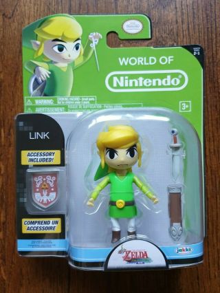World Of Nintendo: The Legend Of Zelda: Wind Waker Hd - Toon Link Action Figure
