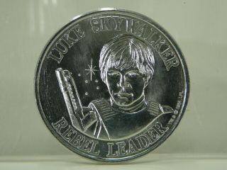 Star Wars Potf Coin Luke Skywalker Vintage Kenner 1984 Rare 1985 Employee Owned
