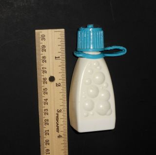 Vtg Fisher Price Fun With Food Bubble Soap Bottle W/ Cap Replacement 918 Sink