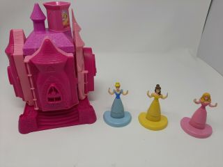 Play - Doh Disney Princess Prettiest Castle Set With Cinderella,  Belle & Aurora
