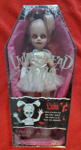 Mezco Toys Living Dead Dolls Lulu Series 4 In Coffin