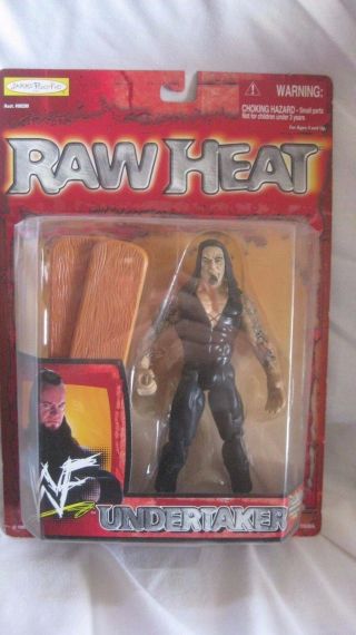 Wwf Raw Heat Undertaker Action Figure From Jakks Pacific 1999 T943
