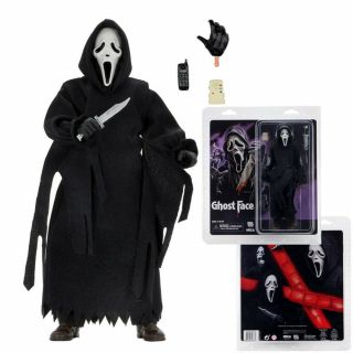 Neca 1996 Scream Ghost Face 8 " Clothed Action Figure 100 Official -