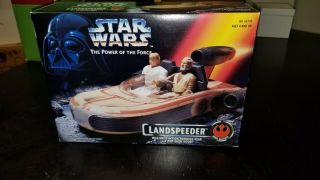 Star Wars Power Of The Force Landspeeder Kenner 1996