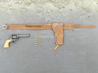 1/6 Scale Toy Western Set - John Wayne Colt.  45 Peacemaker W/holster Type 1