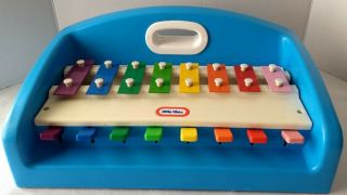 Vintage Little Tikes Tap - A - Tune Piano Xylophone 1985