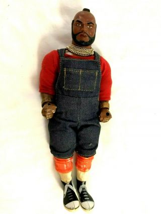 Vintage Mr.  T.  B.  A.  Barcus Action Figure With Clothes From The A Team