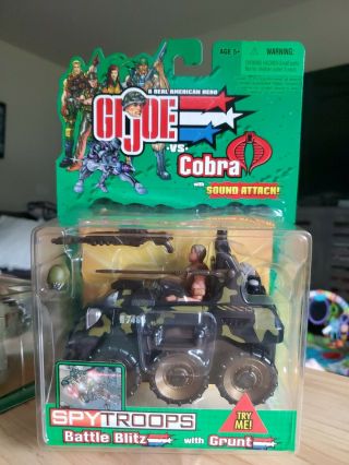 Gi Joe Vs Cobra Variant Camo Sound Attack Spy Troops Battle Blitz W Grunt