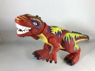 Mattel 2004 Imaginext Razor T - Rex Roaring Dinosaur Roar sounds Chomp Action 3