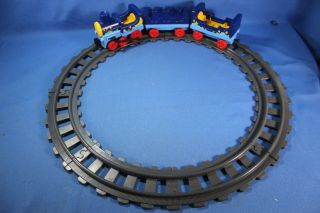 1990 Playmobil 123 Train Set - Circle Track - 3 Cars