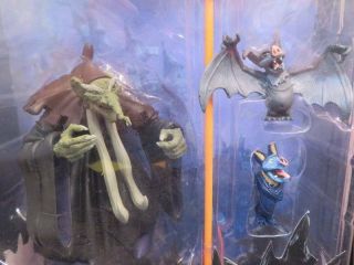 Don Bluth Presents Dragon ' s Lair 3D Action Figures Mordroc with Ding Bats Unopen 3