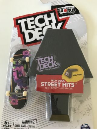 Tech Deck World Edition Limited Series Dgk Deck & Sculpture Obstacle Street Hits