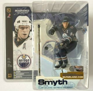 Mcfarlane Nhl Series 4 - Ryan Smyth - Edmonton Oilers - Blue Jersey - Figure