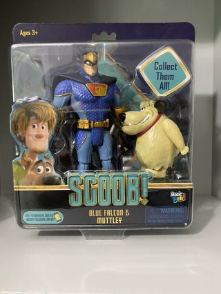 Scoob Blue Falcon & Muttley 2020 Scooby Doo Collectible Action Figure Rare Find