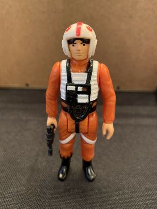 Star Wars Vintage 1980 Luke Skywalker X - Wing Pilot China Coo Complete