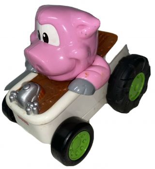 Fisher Price Mattel Shake N Go Pig In Bathtub Car Battery Operated
