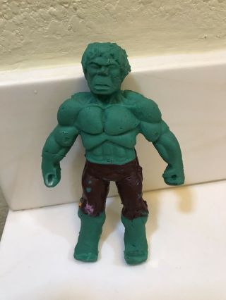 Marvel The Incredible Hulk Rubber Jiggler 1973 Rare Us Version