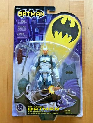 Dc Comics Arctic Shield Batman Action Figure Mattel Justice League (2003) Nib