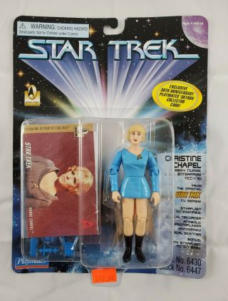 Star Trek Tv Series Christine Chapel Nurse 1996 Playmates Action Figure
