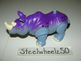 Fisher Price Imaginext Adventures Jungle Rhinoceros 2006 Mattel Safari Rhino HTF 2