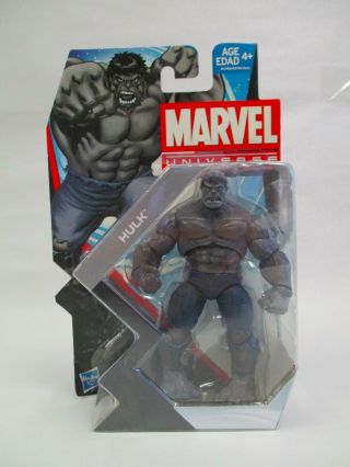 Moc Hasbro Marvel Universe 3 3/4 " Grey Hulk Action Figure Series 5 021