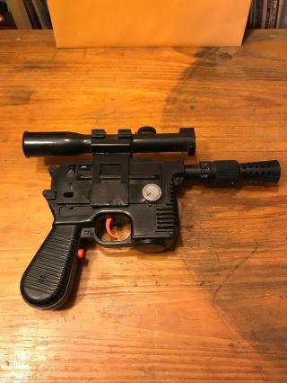 Vintage Rare Star Wars Blaster Kenner Prop Gun Han Solo Rotj Laser Pistol