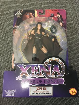 Vintage 1998 Xena Warrior Princess Huntress One Against An Army Toy Biz Figure