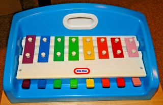 Vintage Little Tikes Tap - A - Tune Piano Xylophone,  1985