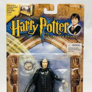 Professor Snape Action Figure Harry Potter and the Sorcerer ' s Stone 2001 Mattel 2