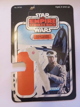 Rebel Soldier Esb 32 Back Vintage Cardback Full Card Star Wars Lp