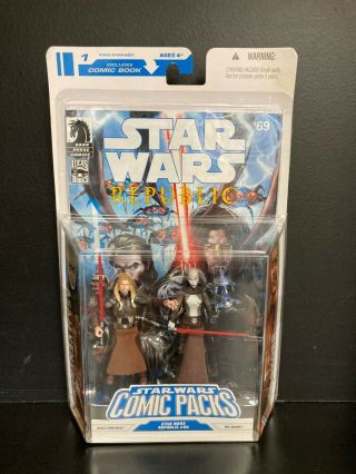 Star Wars Comic Packs Asajj Ventress Tol Skorr Republic 69