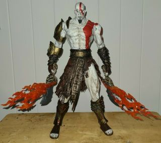 Neca God Of War Ii 12 " Kratos Golden Fleece Armor 1/6 Scale Custom Action Figure