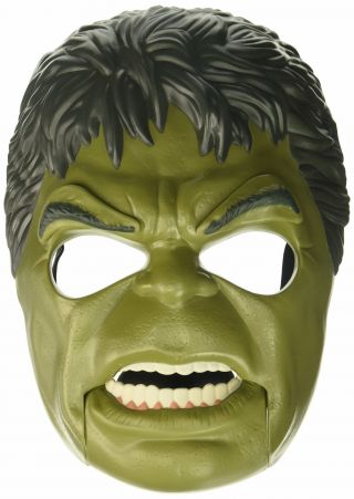 Marvel Toys Thor Ragnarok Hulk Out Mask With Adjustable Strap,  Plus Moving Mouth