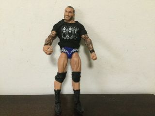 Wwe Mattel Elite Wrestling Figure Randy Orton 35 Evolution Shirt Accessory Wwf
