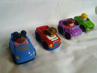 Fisher Price Little People Wheelies Girls And Boys Cars 2 Cowboy