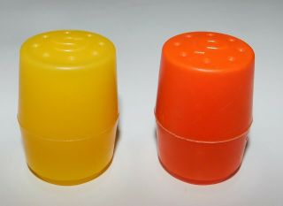 Vintage Fisher Price Fun With Food Kitchen Replacements Salt Pepper Shakers